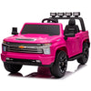 24V Chevrolet Silverado 4x4 2 Seater Kids Ride On Car with RC