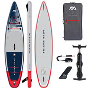 Aqua Marina Hyper Touring iSUP - 11'6" 3.5m/15cm with coil leash