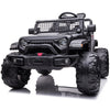 24V Xtreme Alpine 4WD Edition Kids Ride On 2 Seater Off-Road Jeep, Rubber Wheels, Leather Seats With With RC