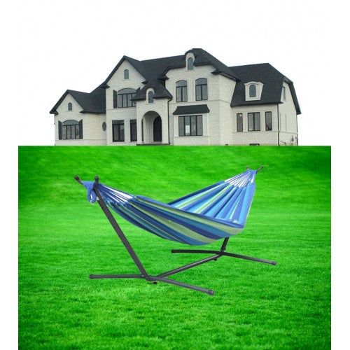 Sorbus double hammock discount with steel stand